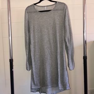 Z Supply Long Sleeve Gray Dress